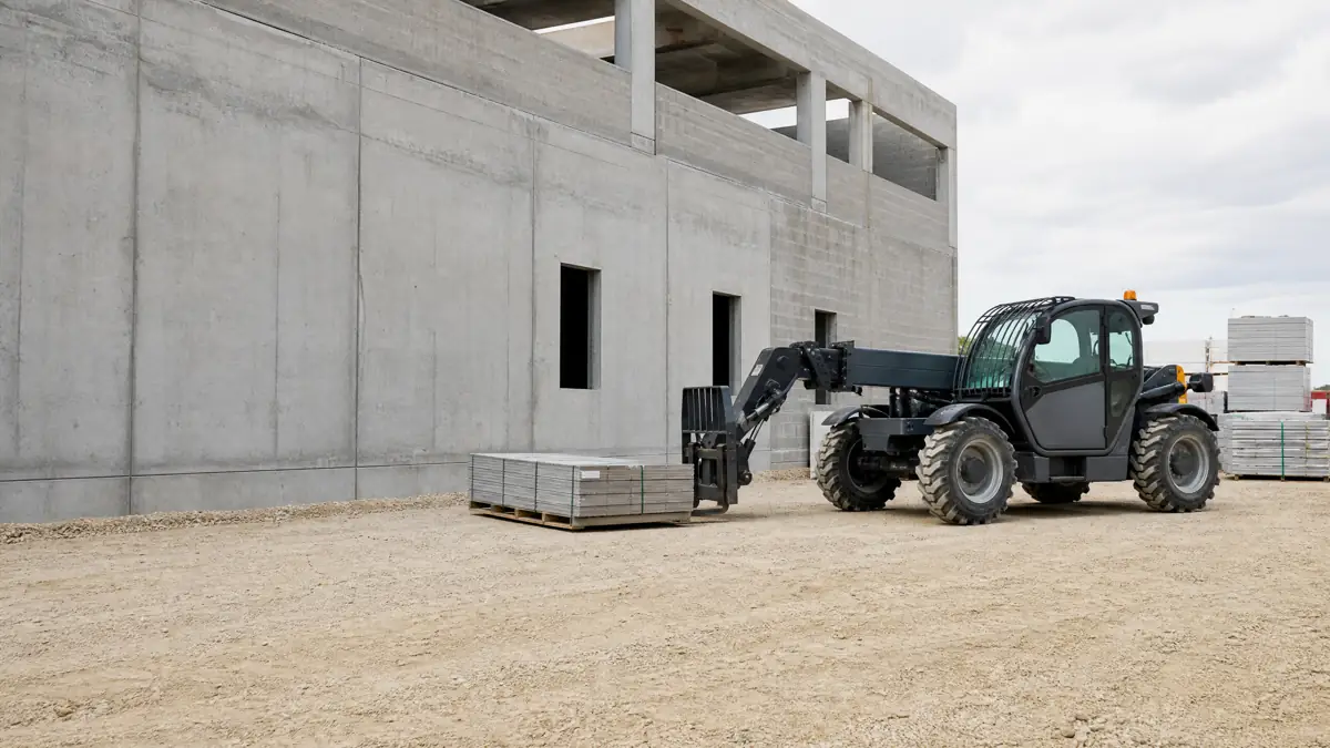 Telehandlers jobsite access in Cleveland